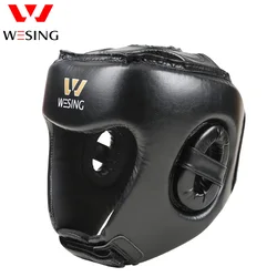 Wesing Boxing Head Guard Sanda Headgear Kickboxing Sparring Helmet Fighting Head Protector