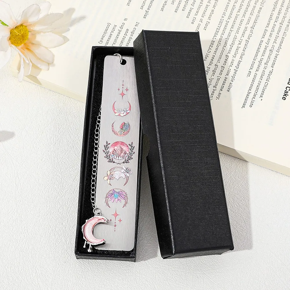 إشارة مرجعية معدنية مستوحاة من ACOTAR للمحكمة الليلية Fae Romance Feysand هدية لمحبي الكتب ملحقات الكتب هدايا المعلم مستلزمات القراءة #2