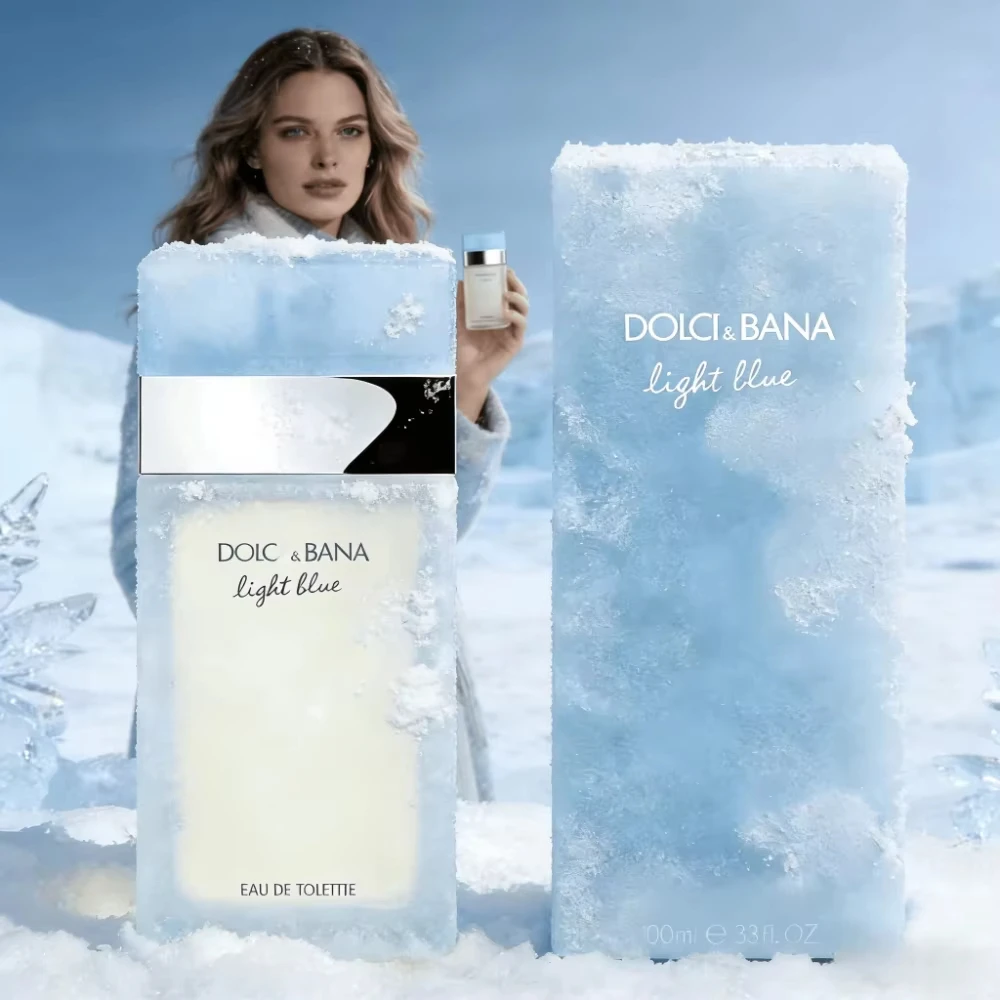 D&G Light Blue Eau de Toilette para Mujer — Aroma Duradero, Ideal para Citas y el Uso Diario