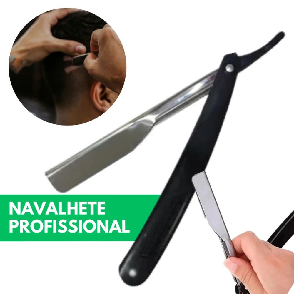 Lâmina Manual Multiuso para Estilo Facial Barbearia Design Preciso e Controle Total