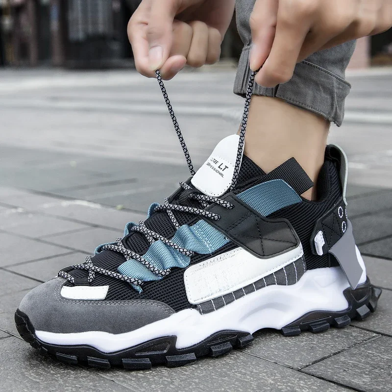 chaussure homme basket homme Chaussures de course respirantes pour hommes, baskets décontractées pour hommes, chaussures de tennis pour hommes, entraîneur de course, mocassins à la mode, luxe