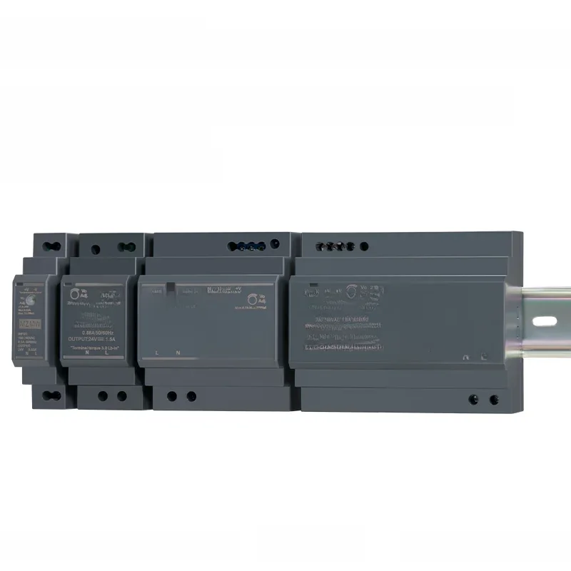 Zasilacz impulsowy na szynę DIN serii HDR 15W 30W 60W 100W 150W 110V 220V AC/DC 12V 24V Przemysłowy ultracienki transformator SMPS — zdjęcie 2