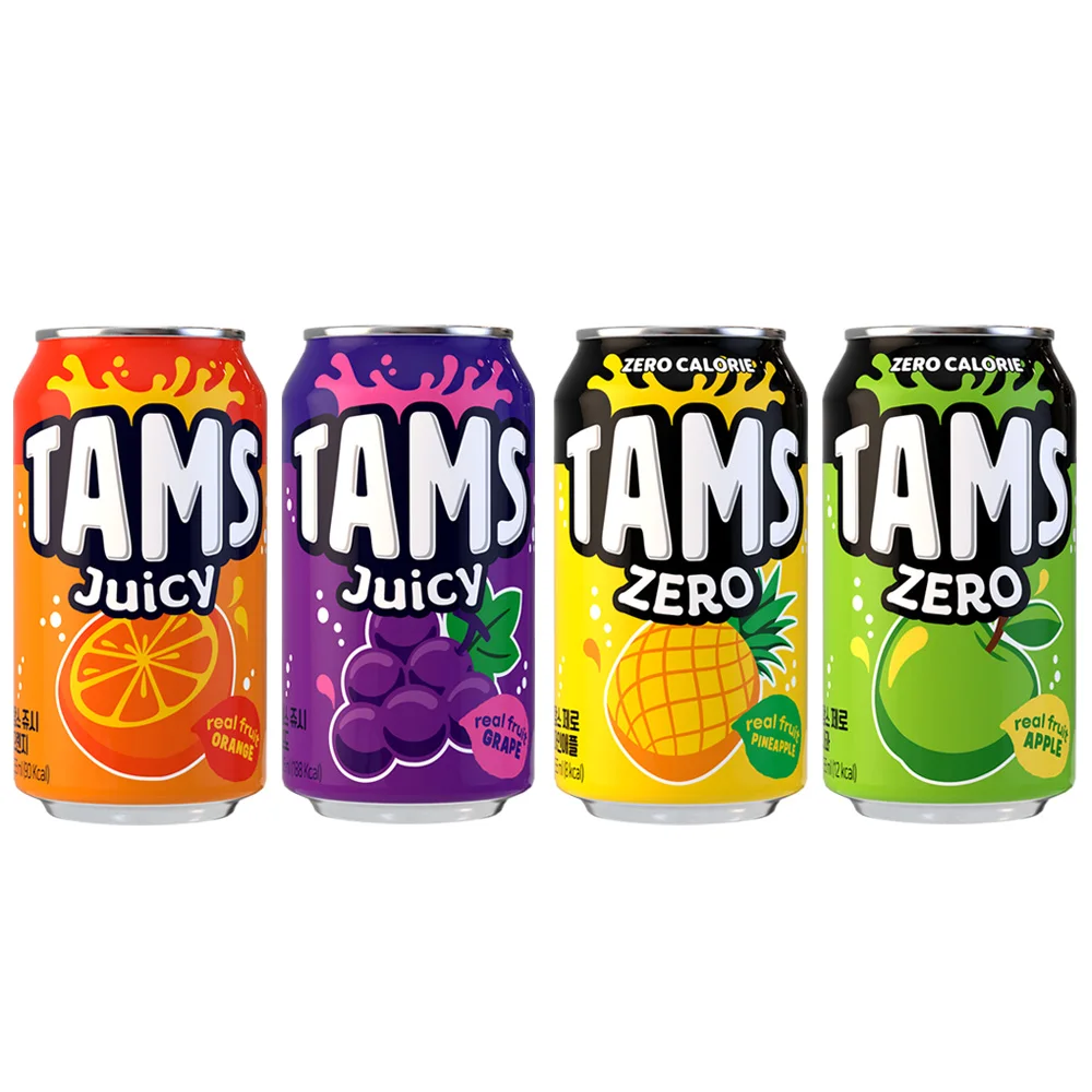 タムザールピーチパインアップリケ、オレンジ、ップリング、キウイ、レモンレッド、ブドウ、ザクロ、スイカフレーバー、355ml 24缶