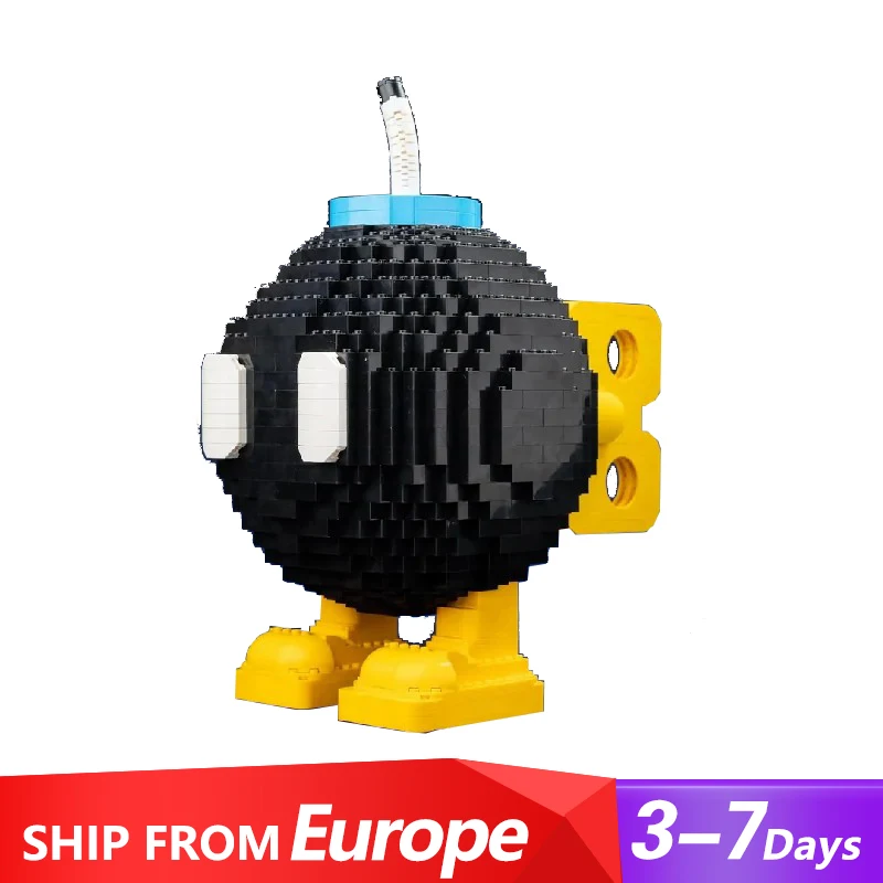 

1393PCS Bomb Soldier Adventure Building Blocks,Retro Pixel Sidekick Model Kit STEM DIY Collectible Creative Gift for Adults Kids