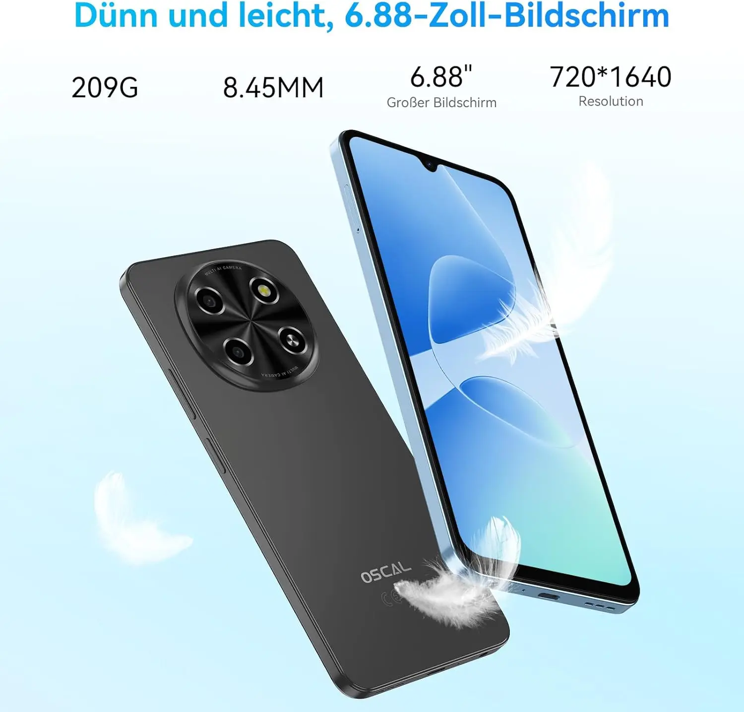 Blackview OSCAL TIGER 8 5G AI Smartphone 6.88