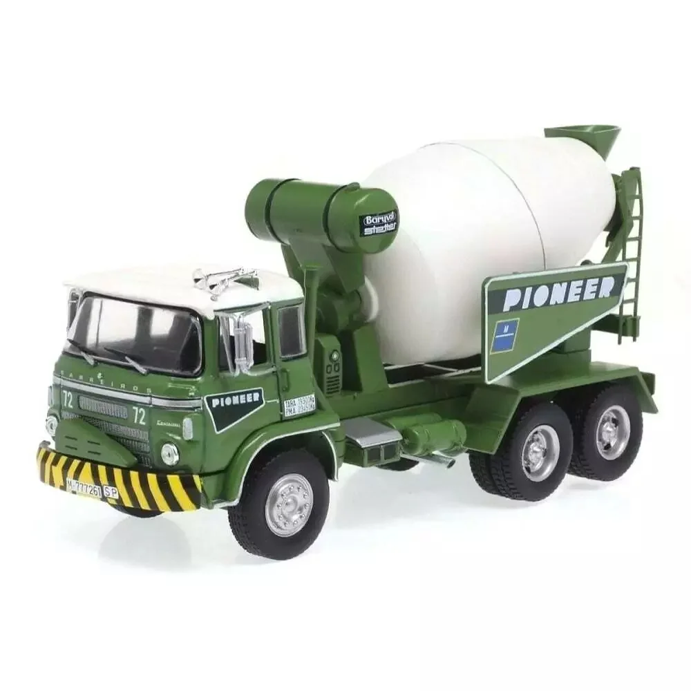 Salvat, Cae007 Barreiros Centauro Camion bétonnière lourd avec traction 6x4 et cabine panoramique, échelle 1:43, miniature en métal moulé sous pression, Ixo, collection de camions et bus espagnols, sans fascicule, emballage blister d'origine pouvant être froissé