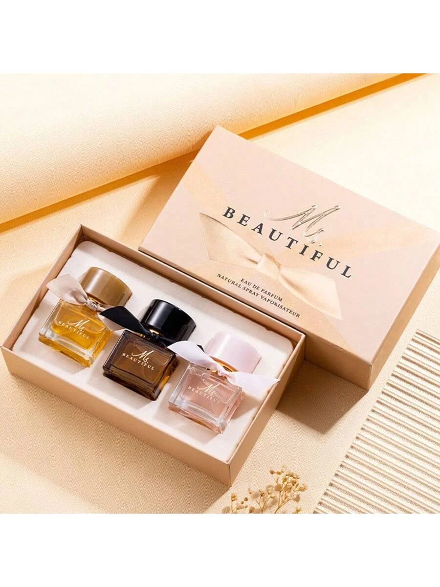 

Подарочная коробка для женских духов, стойкий аромат, свежий, унисекс, портативная дорожная упаковка, передние, средние и задние оттенки, многослойный аромат