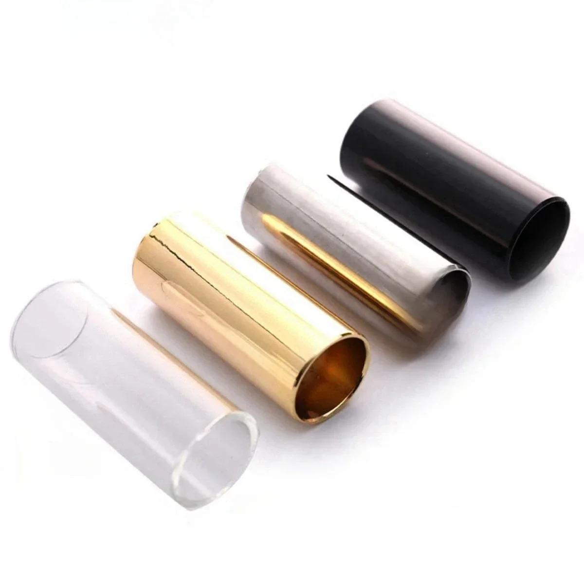 Miwayer Slider 60Mm Hoge Gitaar Slide Bar Roestvrij Staal Metaal/Glas Vingerschuiven Ukelele Snaarinstrumenten Gitaar Accessorie - afbeelding 2