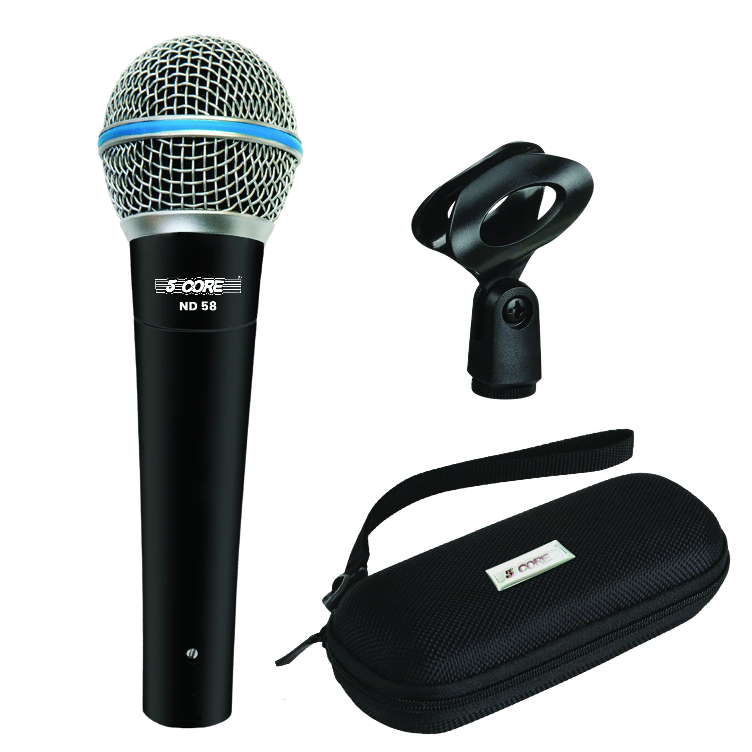 

5 Core Microphone Professional Dynamic Mic Karaoke Singing XLR Wired Micrófono