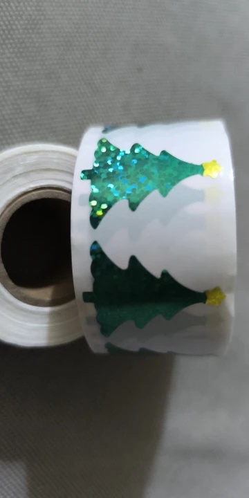 500Pcs Gift Sealing Stickers Christmas Tree Hat Snowflake Santa Mail Festival Party Decorations Labels Children's Toys Sticker photo review