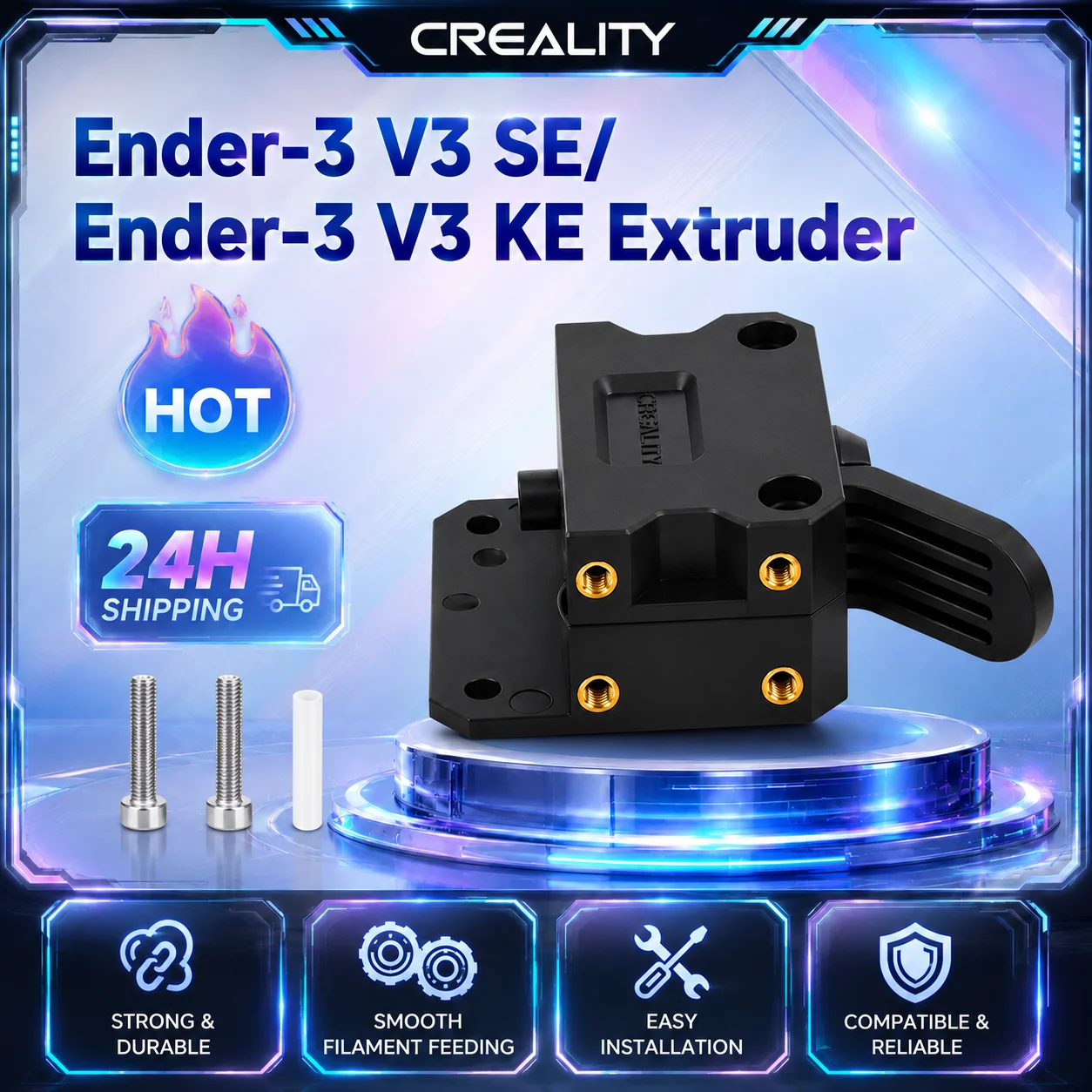 

Creality Ender 3 V3 SE/KE Extrusion Mechanism Kit Direct Extruder for Ender-3 S1/Ender-5 S1/Ender-3 V3 SE/V3 KE 3D Printer Part
