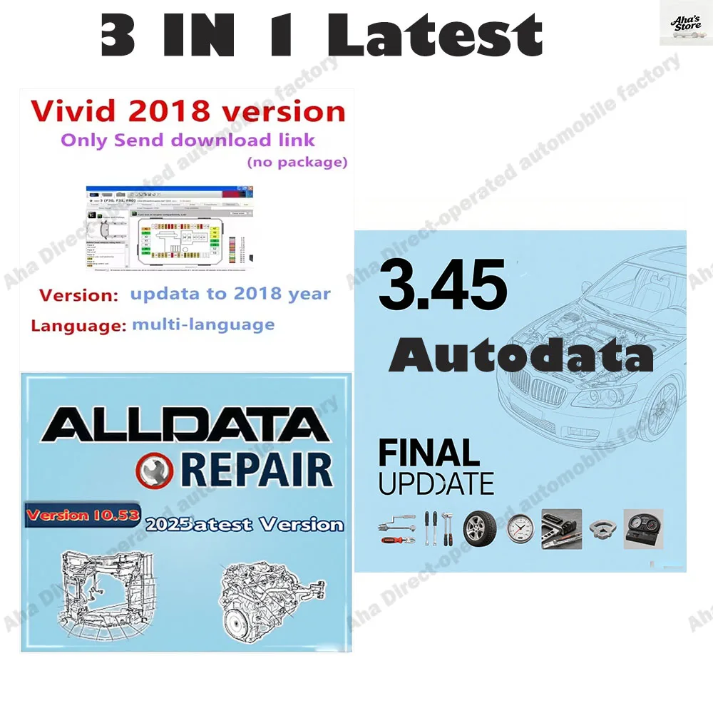 

Vivid 2018 Workshop Data Car accessories Atris-Stakis Technik + AutoData 3.45 obd2 scanner Software + Alldata 10.53 Car Software