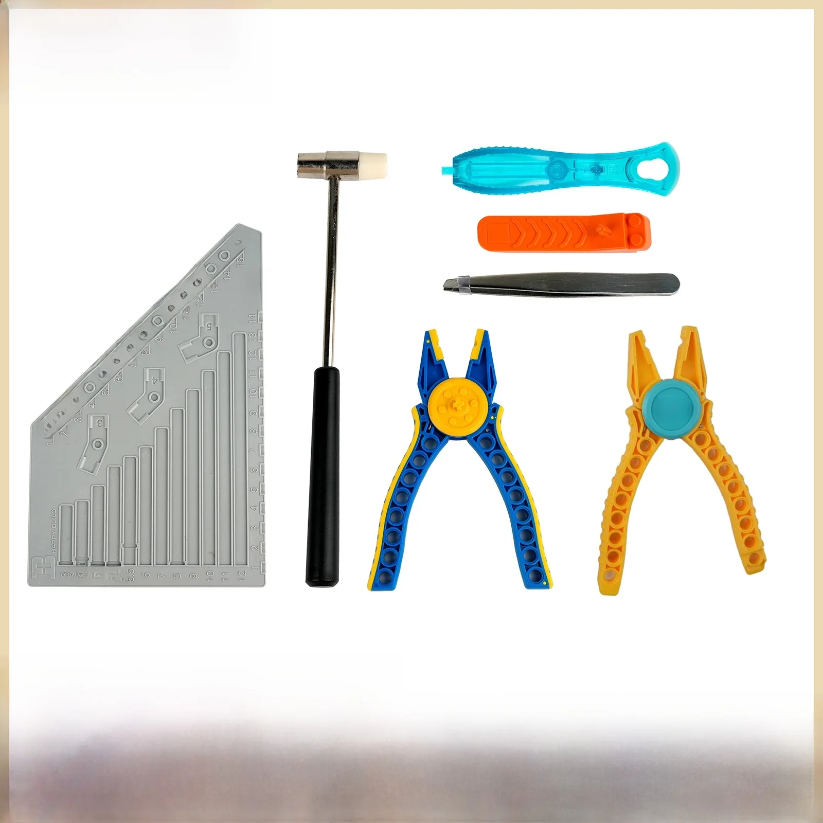 Ensemble d'outils pour blocs de construction, outils de séparation de briques, pince à marteau multifonctionnelle, pincettes compatibles avec les pièces techniques legoeds