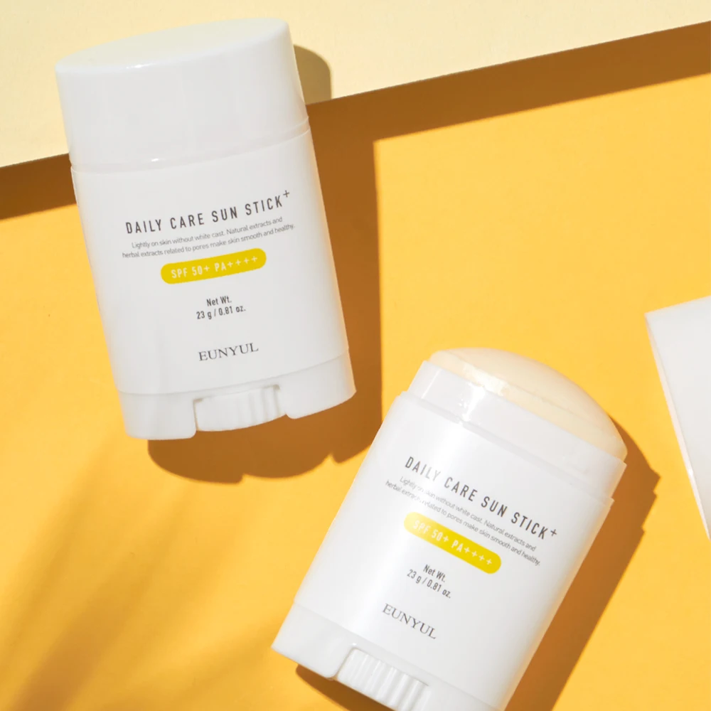 Eunyul عصا شمس للعناية اليومية بالإضافة إلى ذلك ، SPF50 PA + ، واقي من الشمس ، 1 + 1