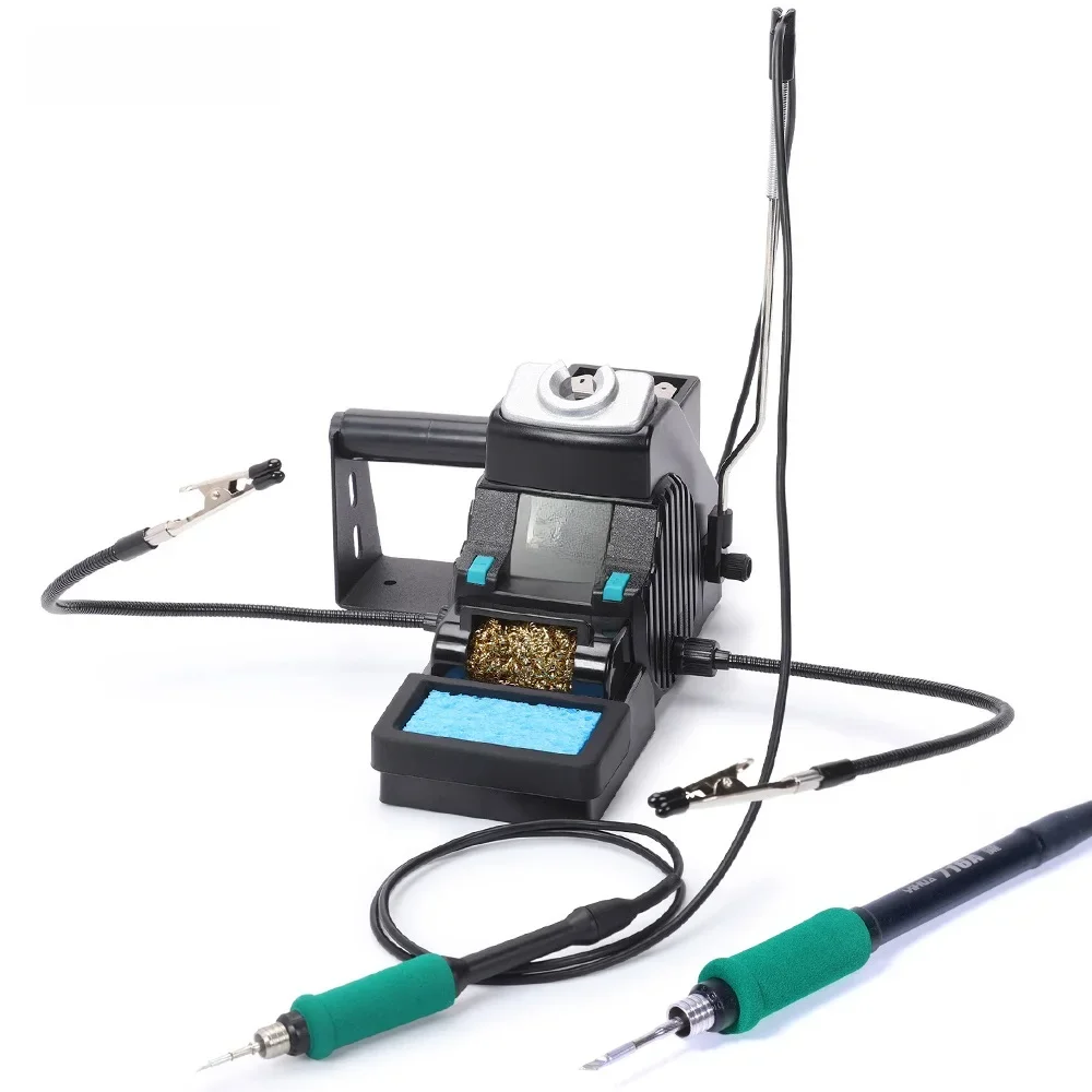 Yihua 982-iii 115/210 Soldeerbout Precisie Soldeerstation Met 2 Hulp Handen Controle Temperatuur Laswerk Station - afbeelding 2