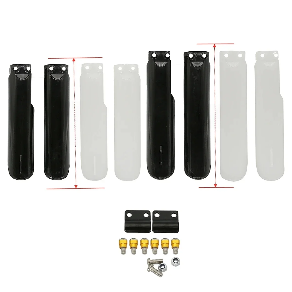 AliExpress NONE Motorcycle Front Fork Protector Covers Fork Guards For Honda CRF 50 70 BSE KAYO 125 140 150 160 250 cc Dit Pit Bike