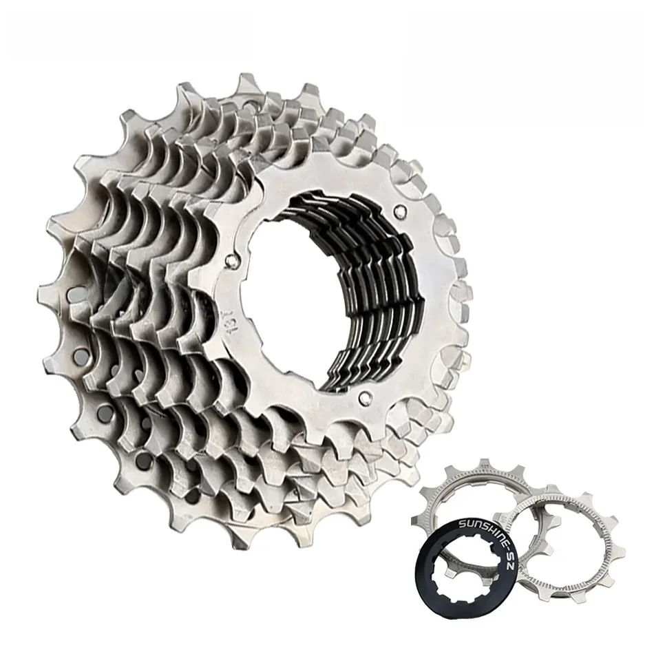 AliExpress GOLDIX Sunshine Racing Road Bike Cassette 10S 11-21T/11S 11-21T Bicycle Cassette Tape Road Racing Freewheel