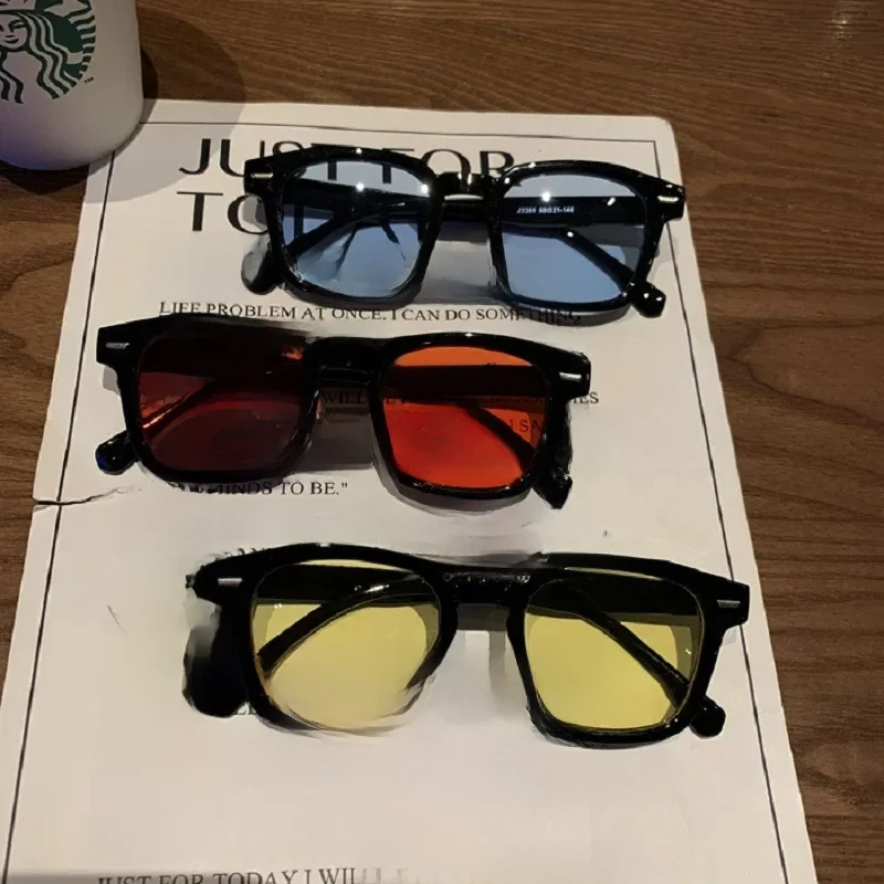 Vintage okulary przeciwsłoneczne unisex prostokąt Fashion Design okulary przeciwsłoneczne w stylu retro kobiece damskie okulary kocie oko gogle na co dzień 2023, nowość — zdjęcie 2
