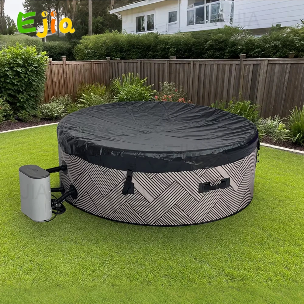 Vasca idromassaggio gonfiabile per piscina idromassaggio da giardino esterno portatile Vasche idromassaggio Vasca da bagno spa elettrica per interni Jaccuzi Bubble Spa per la famiglia