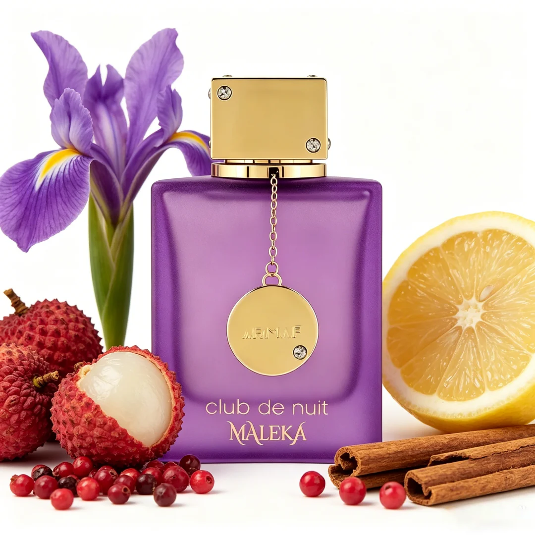 Perfume Feminino Club de Nuit Maleka 100ml, Aroma Luxuoso, Longa Duração