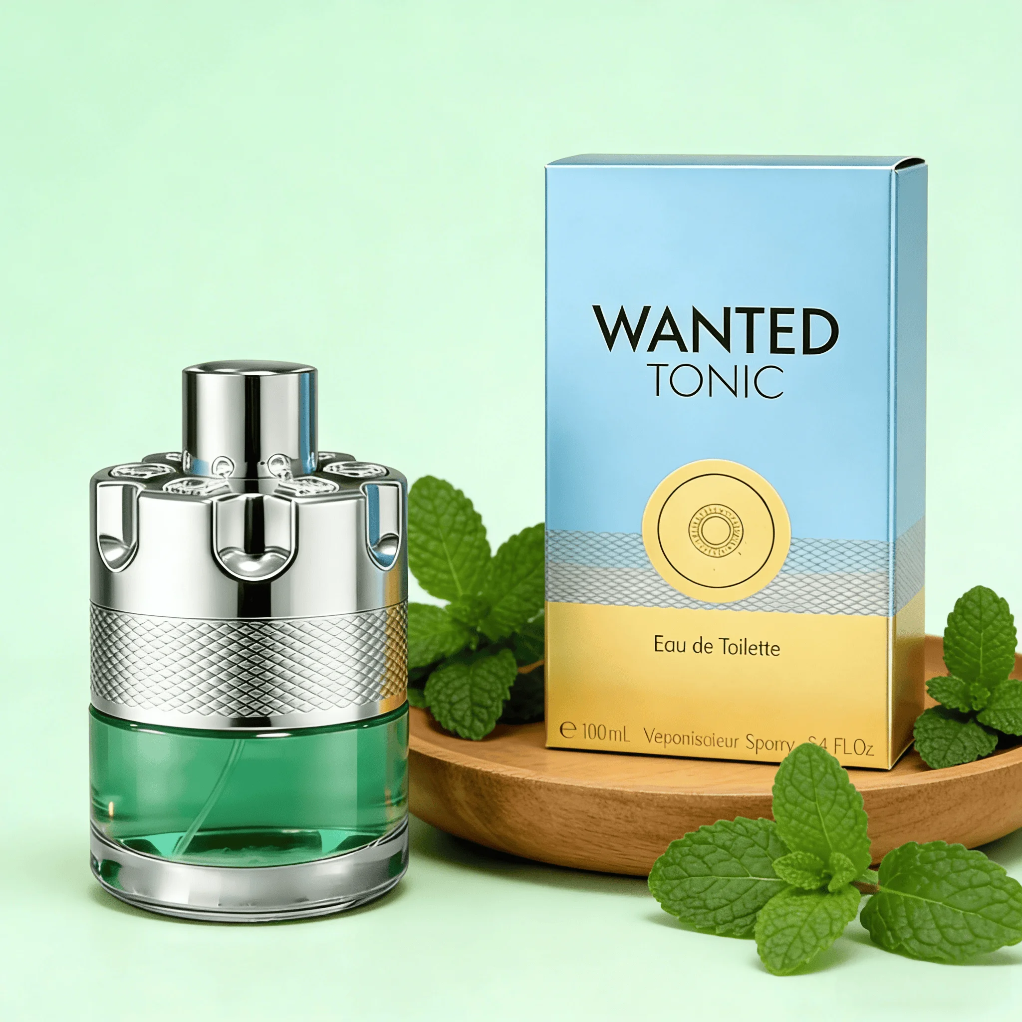 

The Most Wanted men Eau De Parfum Intense Spray 3.3 oz Spicy woody notes Long-lasting fragrance