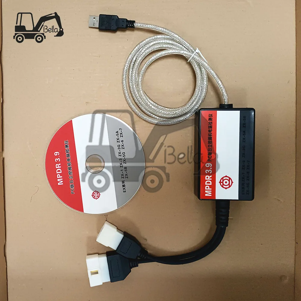 For MPDR 3.9 Diagnostic Scanner Tool Construction Equipment Scan For Hitachi Loader ZX-1 ZX-3 ZX-3G ZX-5 Excavator ZX-6 ZX-7