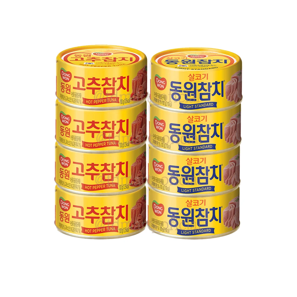 Dongwon tuna plan [100g 4x4 pepper 100g 4] 10 boxes total 80 pieces