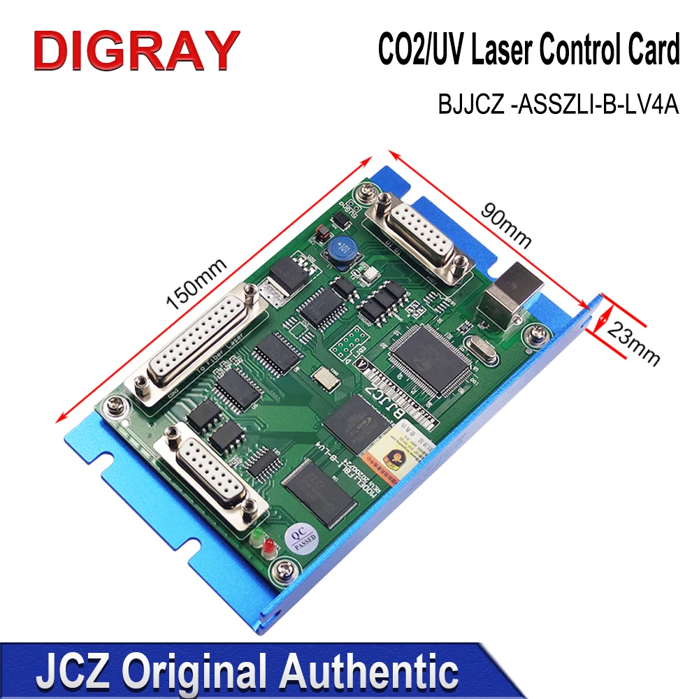 وحدة تحكم ليزر JJCZ تصنعها بنفسك ، البطاقة الأصلية ، لوحة التحكم ، ، Ezcad2 لآلة وضع علامات Co2 و الأشعة فوق الصوتية