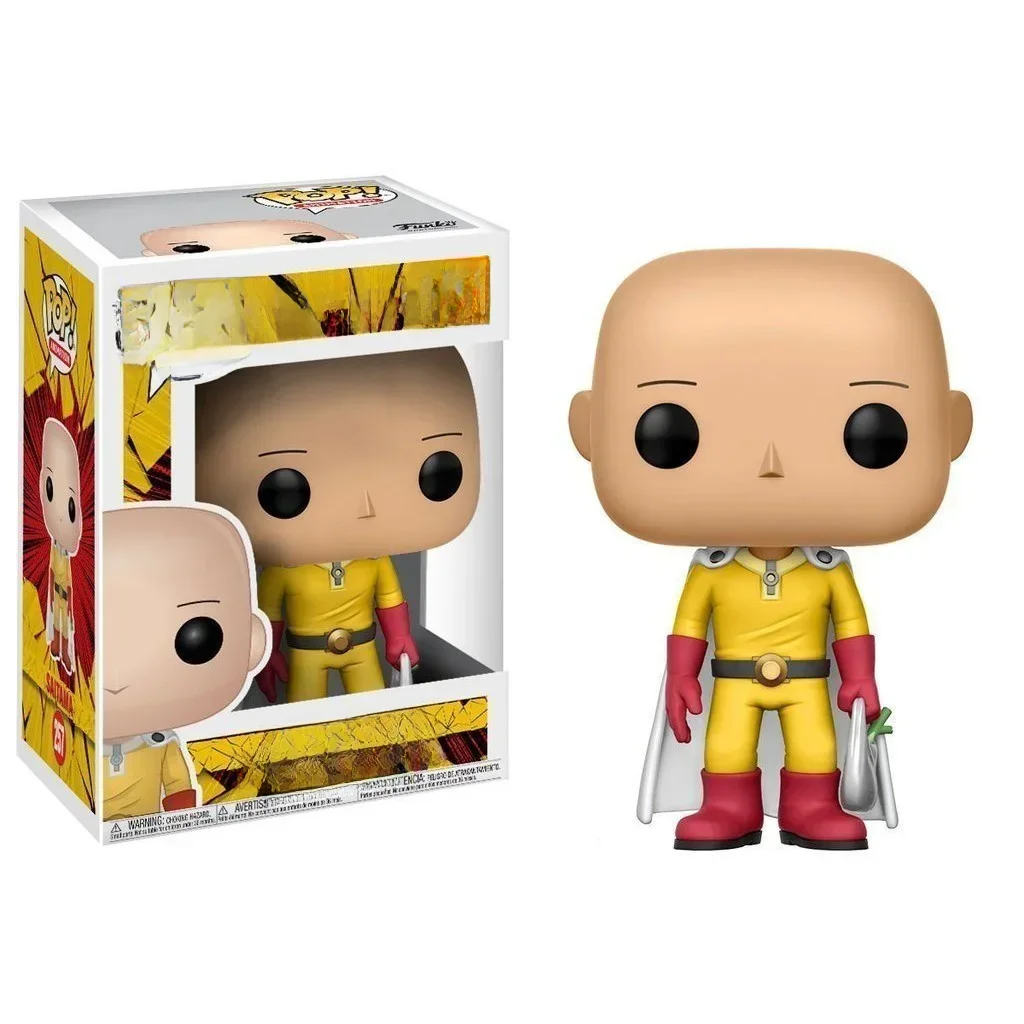 FUNKO POP Un homme de frappe Saitama # Collection de figurines d'action en vinyle, modèle de jouets pour enfants, cadeau d'anniversaire, 257