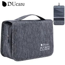 DUcare Foldable Makeup Bag Travel Hanging Cosmetic Organizer Case Dry And Wet Separation Bag for Cosmetics Makeup Brush Toiletry