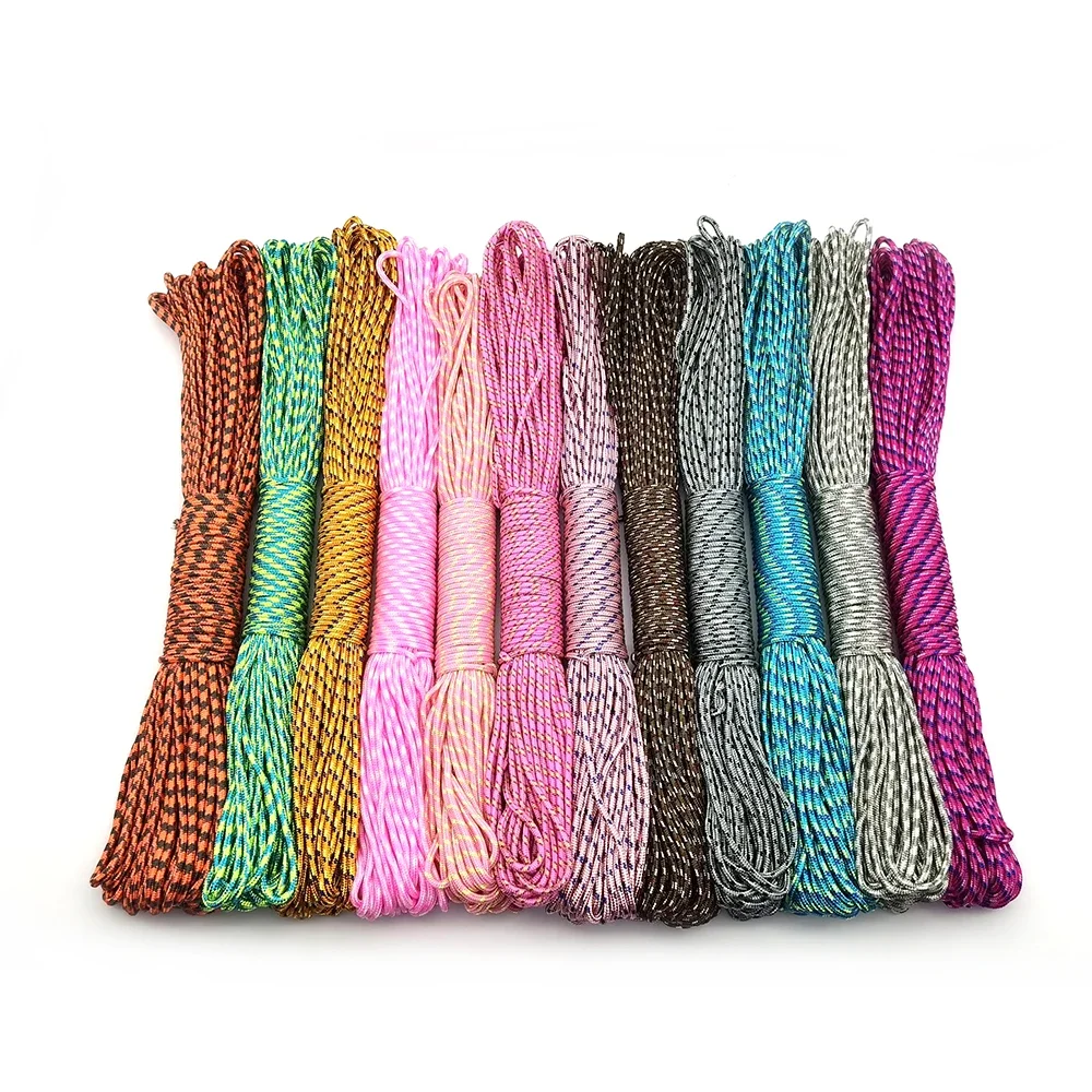 Corde de parachute solide Mil Spec Type One Strand, ULde longe, équipement d'escalade et de camping, paracorde de survie, 328 pieds, 3mm