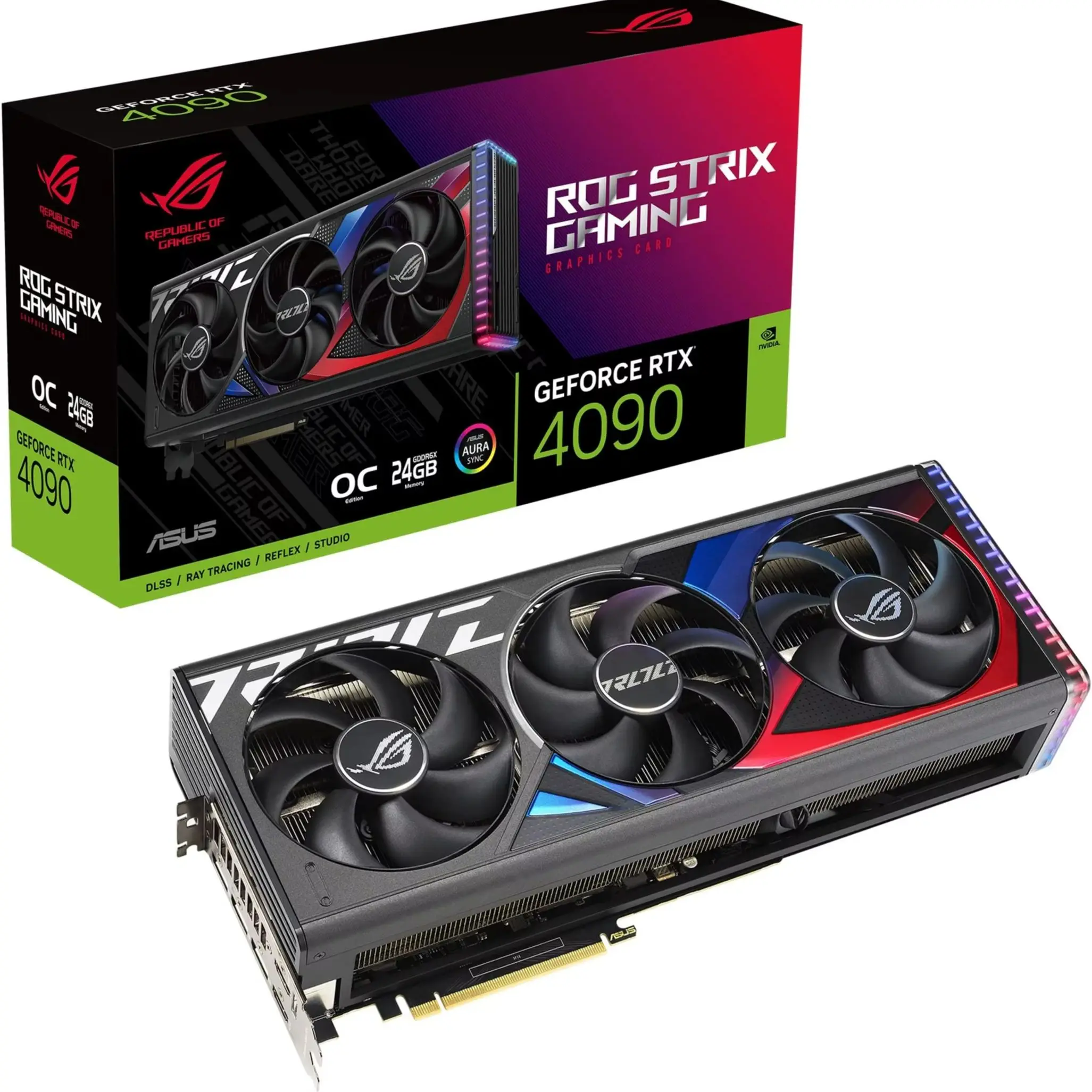 

НОВАЯ видеокарта ROG 3trix Gaming GeForce RTX 4090 OC со СКИДкой