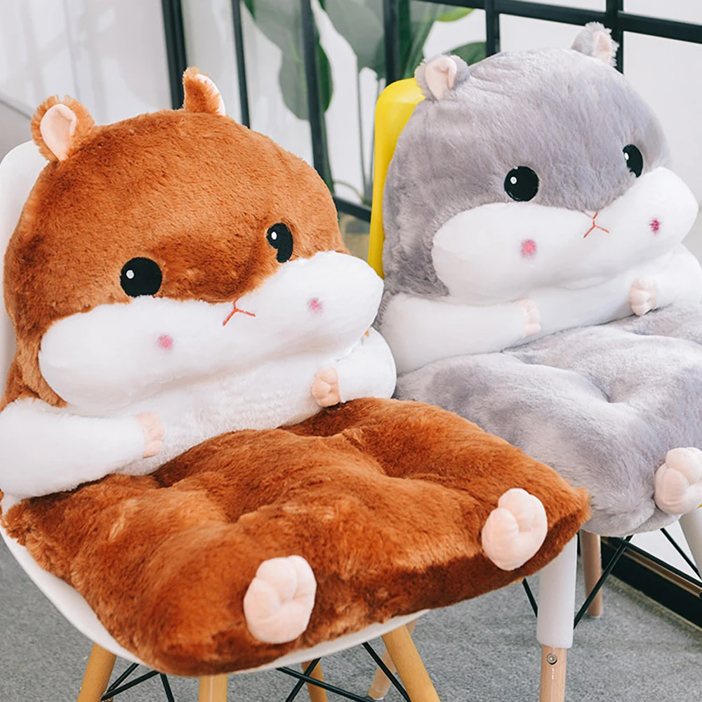 Cute hamster flying squirrel cushion animal Cashion office classroom school chair cushion back cushion car cushion hams cushion puppy cushion fluffy sitting