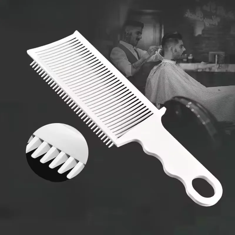 

Fading Comb Professional Barber Clipper Blending Flat Top Hair Cutting Comb For Men Heat Resistant Fade Brush Salon Styling Tool