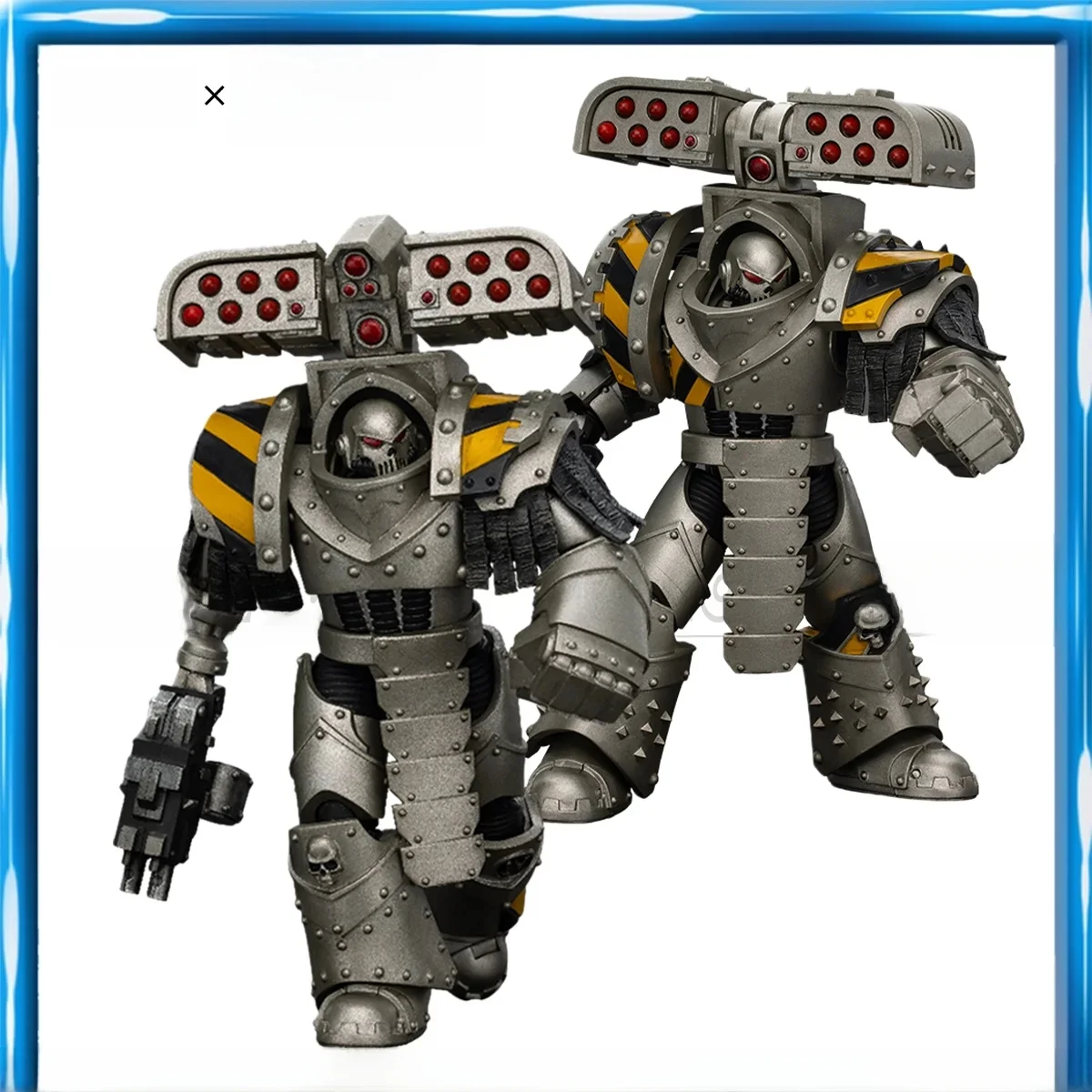 [W MAGAZYNIE] JOYTOY Warhammer 40K 1/18 Figurka Akcji Iron Warriors Tyrant Siege Terminator Model Zabawka — 2