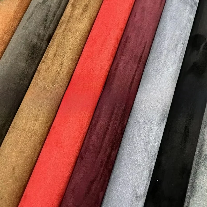 Maks. 50x300cm Samoprzylepna Skóra Zamszowa Tkanina Aksamitna Panel Drzwiowy Słup AB DIY Skóra do Przetwarzania Renowacja Samochodu — 2