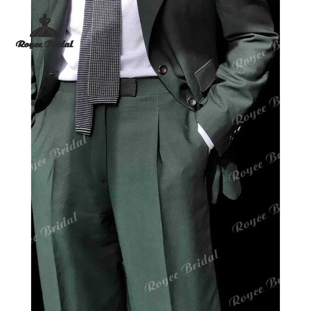 Notch Lapel Two Piece Single Breasted Men's Suit Wedding 2026 Slim Fit Casual Business Evening Suits costume homme mariage