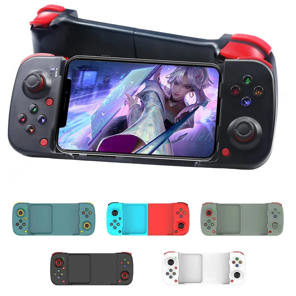 Contrôleur de jeu Mobile D3 BSP-D3, manette de jeu télescopique sans fil pour Android/iOS/Hongmeng, contrôleurs de jeu extensibles, Joystick