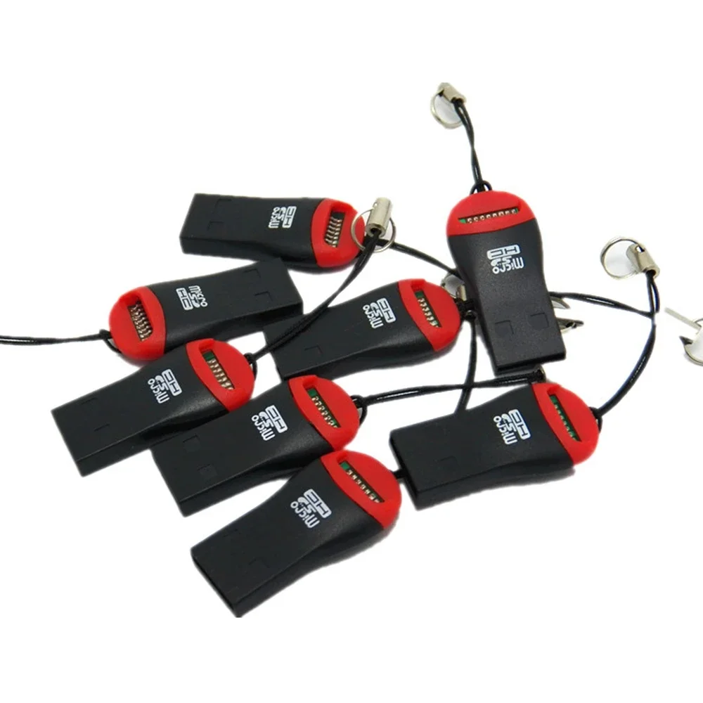 Nowy szybki adapter USB 2.0 Mini Micro SD T-Flash TF M2 do czytnika kart pamięci — zdjęcie 2