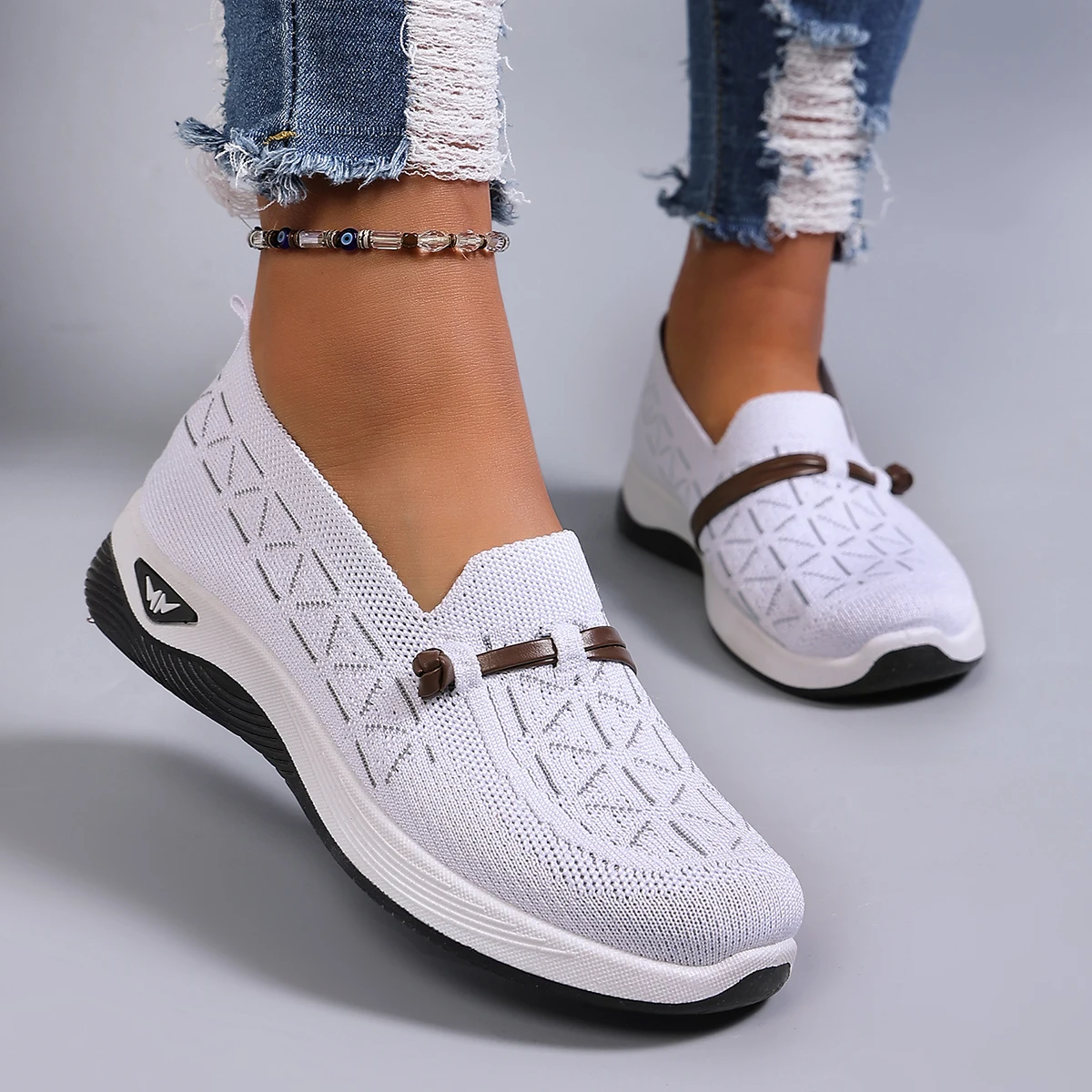 

Женские летние дышащие туфли на плоской подошве из сетчатого материала, женская обувь, повседневные кроссовки, распродажа, бесплатная доставка