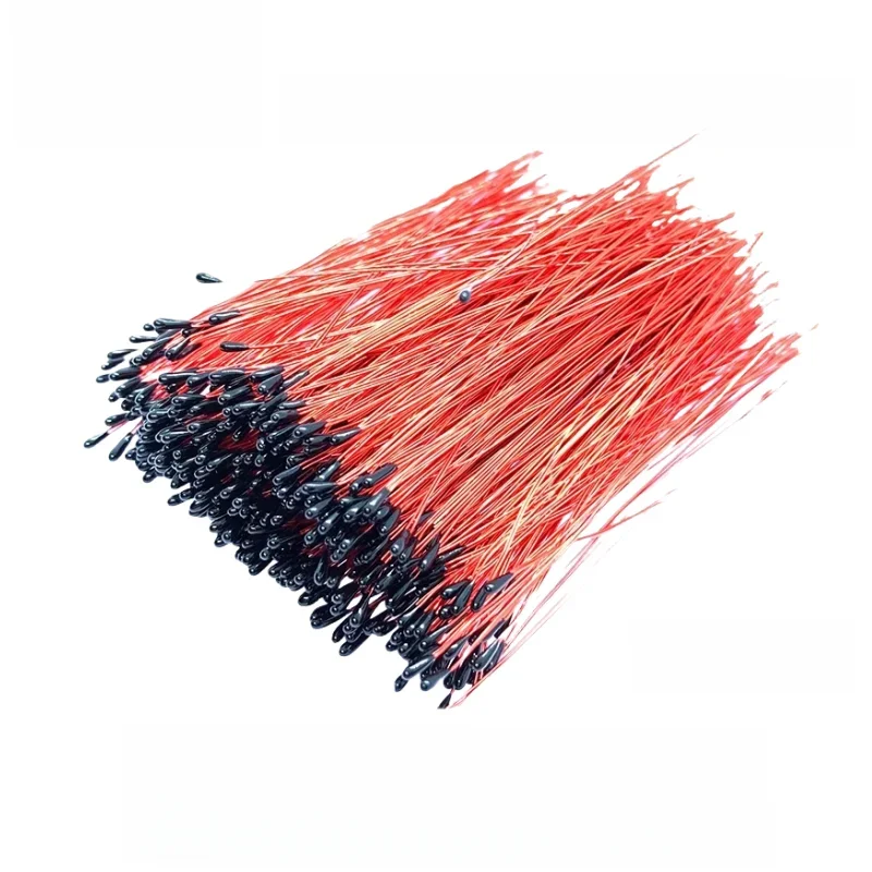 TZW 10PCS Termistor z drutu emaliowanego NTC 5K 10K 50K 100K B3435 B3950 1% czujnik temperatury L80mm MF52B-103F3950BL80 — zdjęcie 2