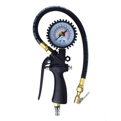 Tyre Pressure Gauge Accurate Car Tyre pressure Checker 60 psi Glow Dial Professional Mechanical Tyre Gauge Meter