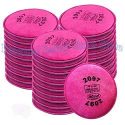 Lots of Painting Spray Industry Dustproof 2091/2097 Particulate Filter P100 for 6800 7502 6200 FF402 Series Respirator Dust Mask