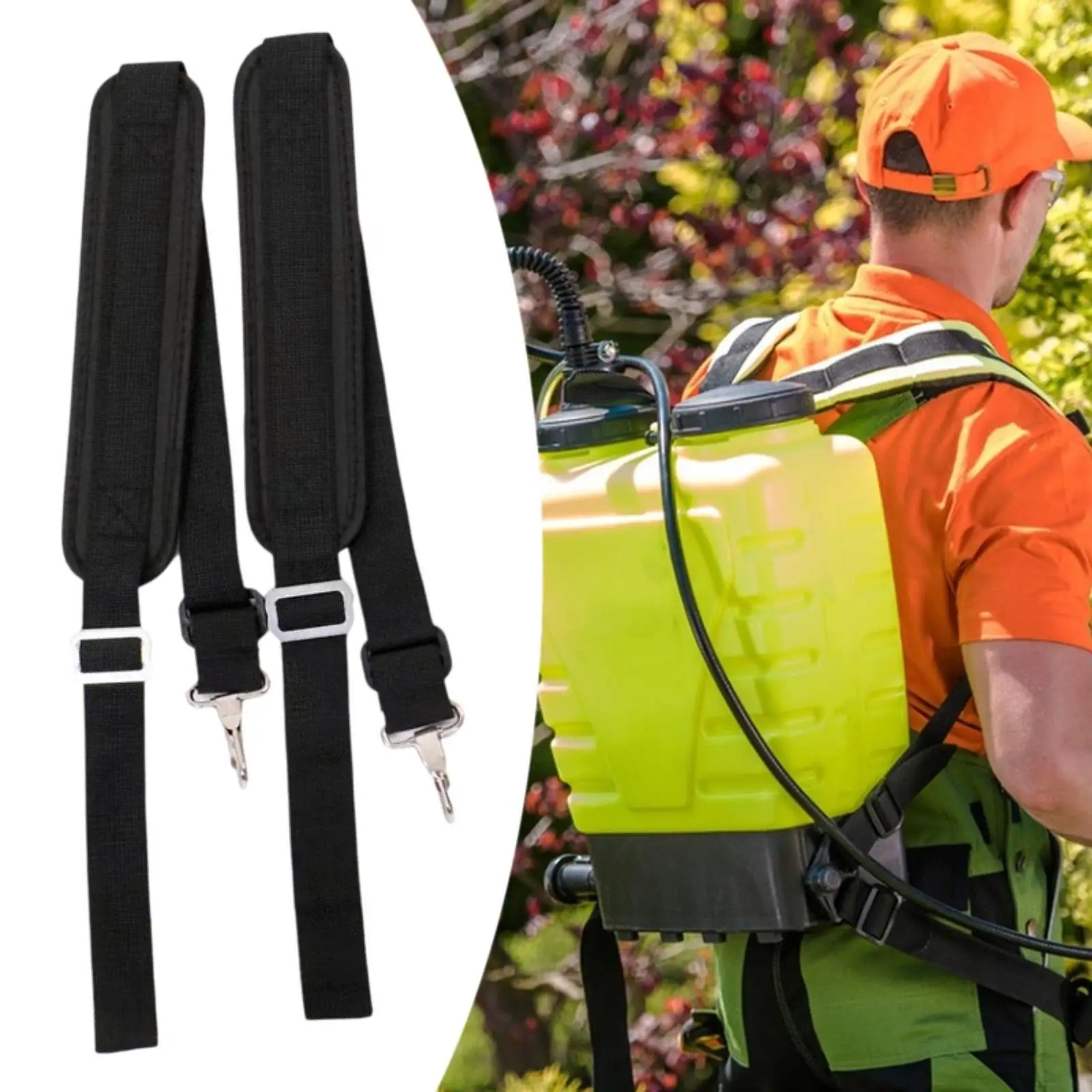 Gasoline Engine Shoulder Strap Wear Resistant Adjustable Backpack Sprayer Shoulder Straps Oxford Cloth For Manual Sprayers