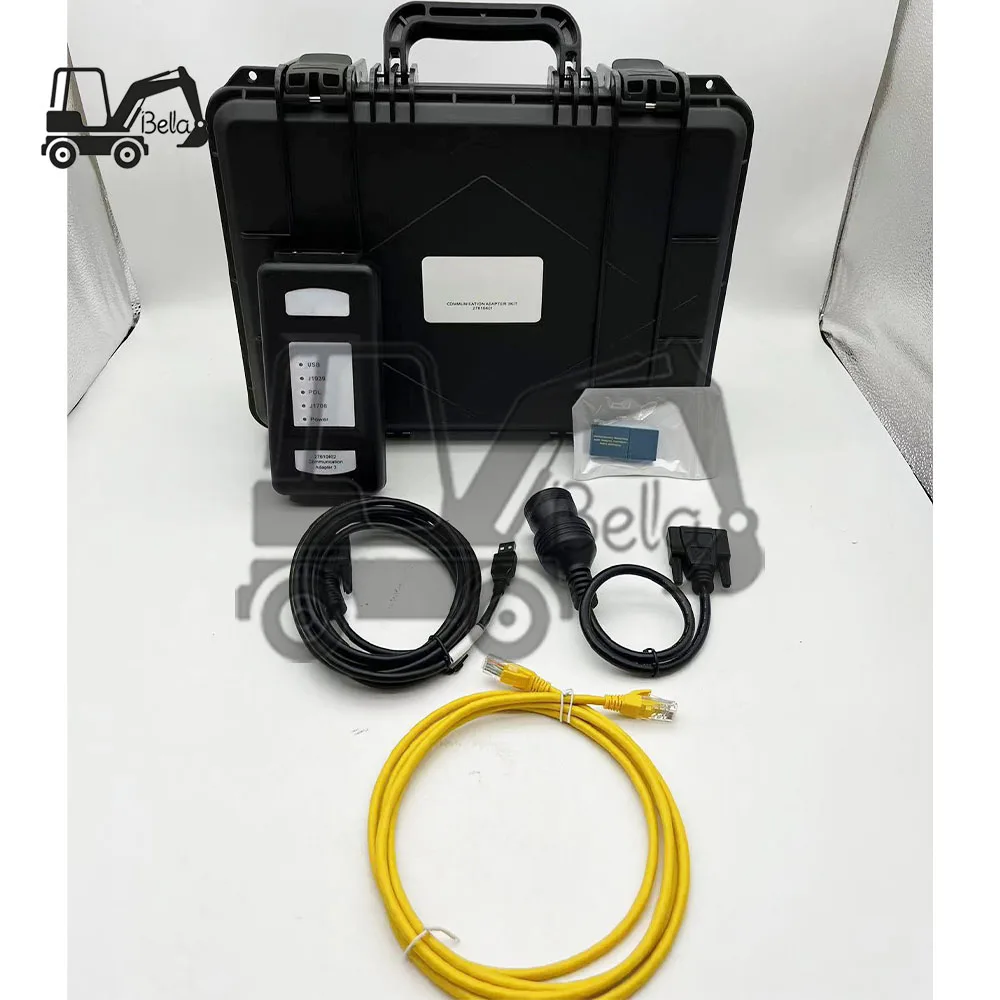 For Perkins Excavator Truck Boat 27610402 Communication Adapter3 Ethernet EST Diagnostic Tool Scanner with EST 2026 Software