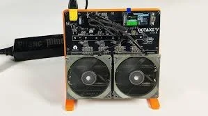 

Новый Bitaxe NerdOCTAXE 9.6T Solo Miner 160W для майнинга BTC