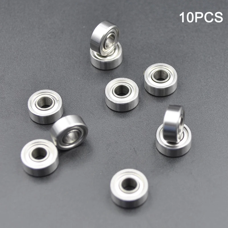 10pcs MR104 ZZ 4*10*4mm High Speed 1040 Bearing Inner Diameter 4mm Miniature Ball Bearings