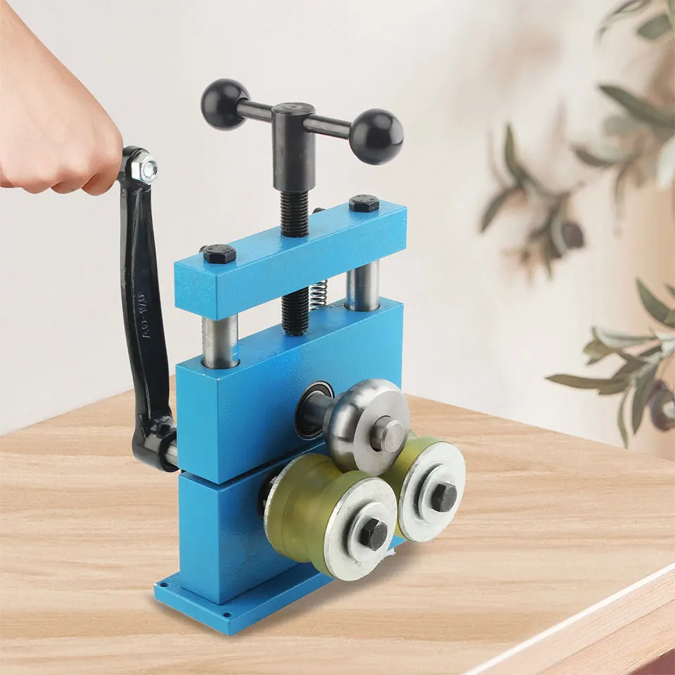 Manual Jewelry Bracelet and Ring Bending Tool for Curved Bangles Earrings and DIY Metal Craft