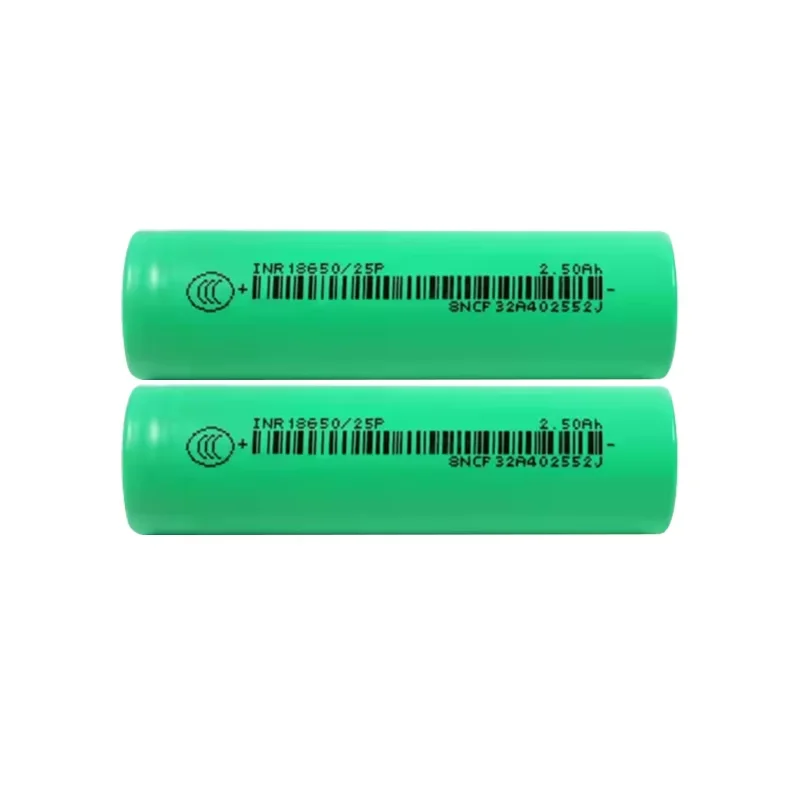 Hot Selling 18650 3.7V 2500mAh 20A 10C Cylindrical 25P High Discharge Rechargeable Battery for Power Tool RC Models 18650