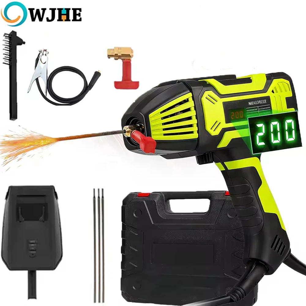 Machine à souder portative OWJHE 4600W, 2-14 mm, machine à souder à l'arc électrique domestique, outil numérique intelligent automatique portable